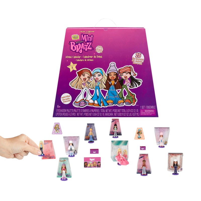 MGA's Miniverse Bratz Minis Advent Calendar - 25 Surprises, Y2K