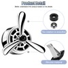 UHANBUT Car Air Freshener Outlet Clip, Stylish Propeller Dashboard Air