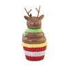 Bethany Lowe Rudolph Cupcake Container
