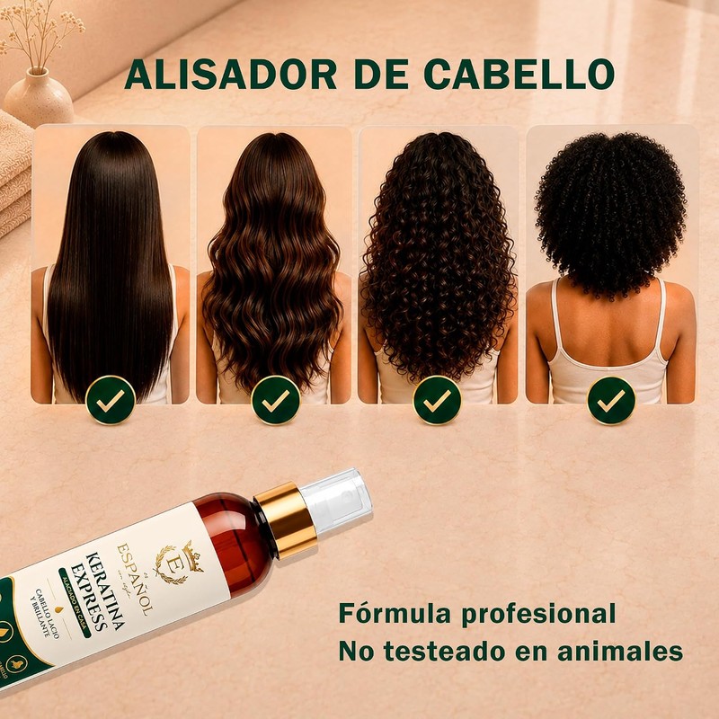 Keratina Express Alisado en Casa 250 ml alisador de cabello