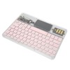 Wireless Bluetooth Keyboard Multifunctional Acrylic Keyboard for Windows for Android