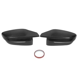 Carbon Fiber Side Door Mirror Covers Rearview Mirror Caps for G80 M3 G82 G83 M4 2020‑2022