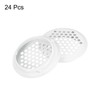 sourcing map 24Pcs Air Vents Circular Soffit Vent 50mm/2" Stainless