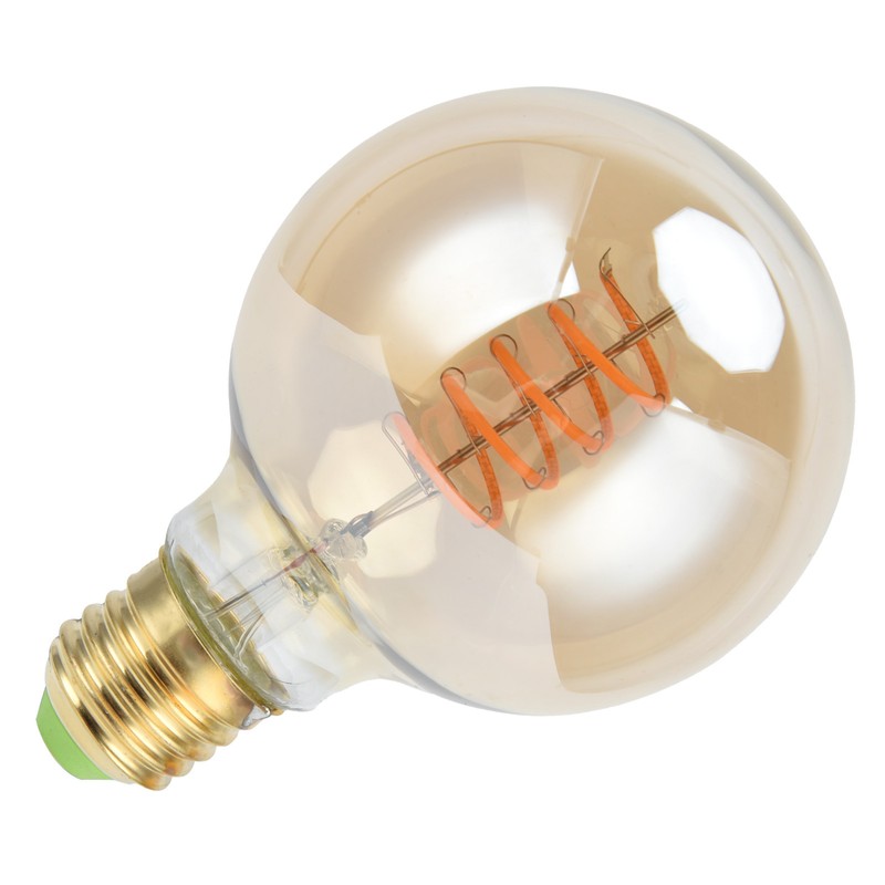 LED Bulb Vintage Flexible Filament Bulb E27 Lamp Holder 4W