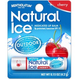 Natural Ice Lip Balm Cherry SPF 15 1 Each (Pack of 3)