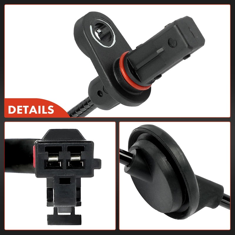 Frankberg ABS Sensor Wheel Speed Rear Axle Left Compatible with