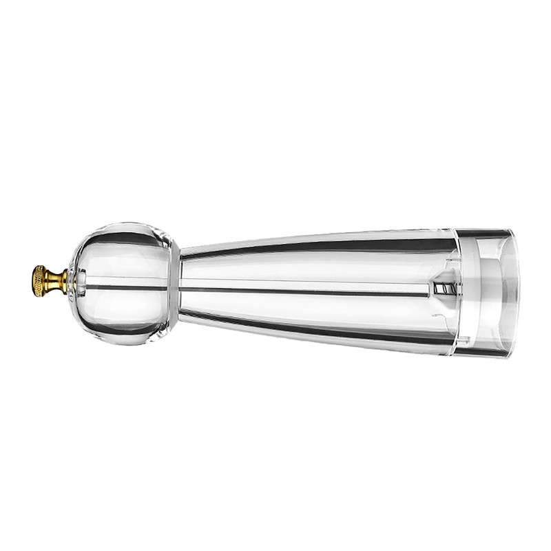 Pepper Grinder Acrylic Ceramic Round Head Multifunctional Pepper Mill Shaker