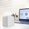 2Pcs Tissue Box Covers, Tissue Box Holder Cube, Modern Delicate