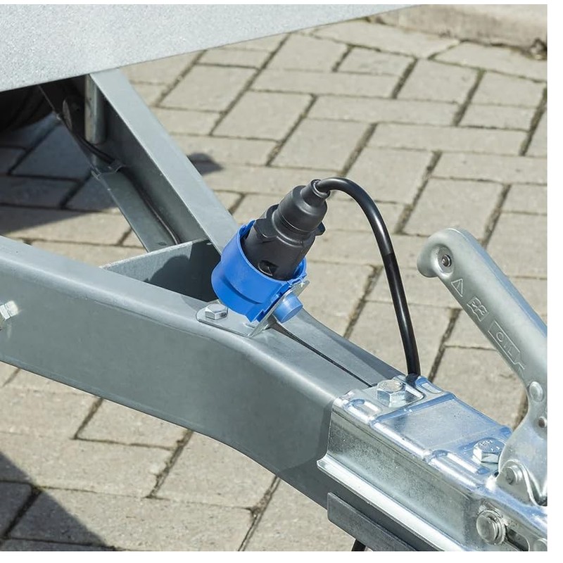 Trailer Plug Holder, Trailer Drawbar Holder for 13 Pin, 7-Pin