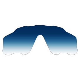 Alphax Blue Gradient Polarized Replacement Lenses Fit for Oakley Jaw-breaker OO9290