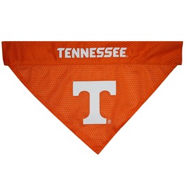 Pets First Collegiate Pet Accessories, Reversible Bandana, Tennessee Volunteers, Small/Medium