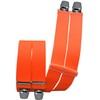Harrys-Collection Men's Braces 4 Extra Strong Clips Single Colour -