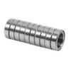 10pcs Ball Bearings, 10 * 15 * 4mm Double-Shielded Thin-Section