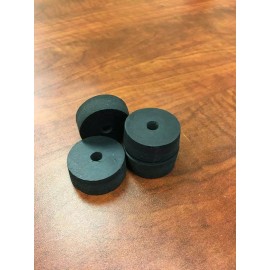 Unbranded Neoprene Rubber Washer Spacer 1-1/4" OD x 1/4" ID x 3/8" thick 4 Pack