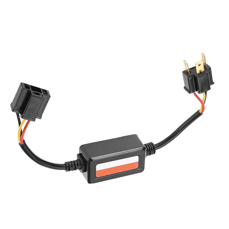 2pcs Car LED Headlight Decoder Radio Audio Anti Interference Error