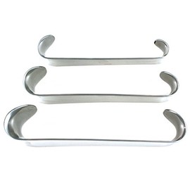 MedixPlus Retractors Double End (Assorted Size) | SurgicalExcel (5.75" Medium 22x35mm)