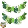 Pack of 2 Jungle Decoration Birthday, Safari Decoration Birthday, Palm