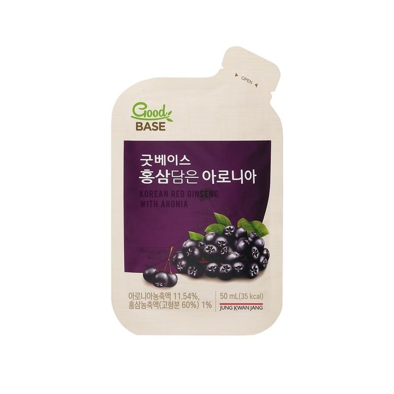 CheongKwanJang Good Base Red Ginseng Aronia 50ml 30 Packets /