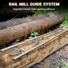 Portable Chainsaw Mill 12FT Rail Mill Guide System, Work with