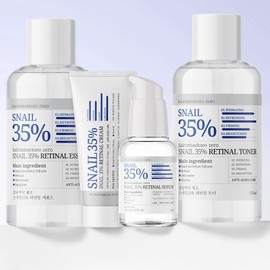 Household White Paper [12.99% improvement in wrinkles] Salim White Paper Zero Snail 35% Retinal Wrinkle Improvement Skin Care Set Retinol Lifting / [주름개선 12.99%개선] 살림백서 제로 스네일 35% 레티날 주름개선 스킨케어세트 레티놀 리프팅