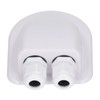 ABS Cable Junction Box, Solar Panel Double Wire Cable Entry