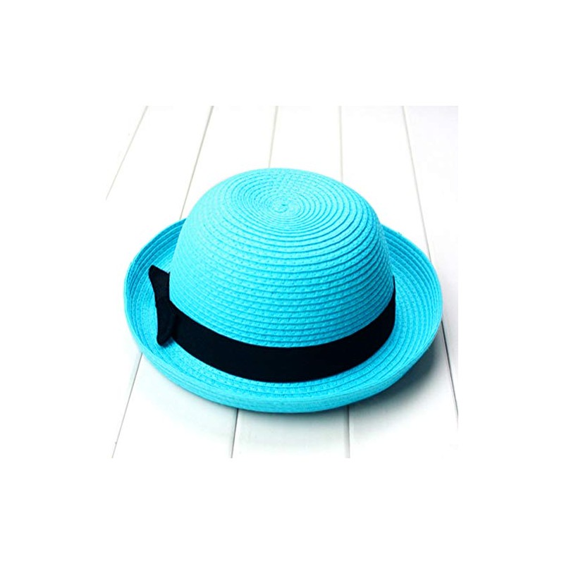 STOBOK Foldable Hat Dome Cap Bowknot Hat Roll-up Hat Beach