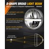7 Inch LED Headlight Round DOT Approved Classic LED headlights