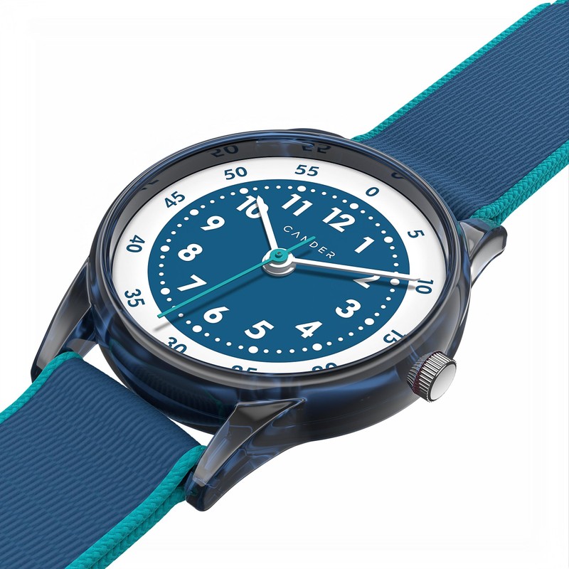 Cander Berlin MNA 0130 L Children's Watch Velcro Wristwatch Children