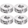 sourcing map 4pcs Shaft Collar 12mm Bore Aluminum Alloy Set