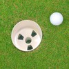 4PCS Golf Hole Cup,Accessories for Backyard Practice Putting Green, ABS