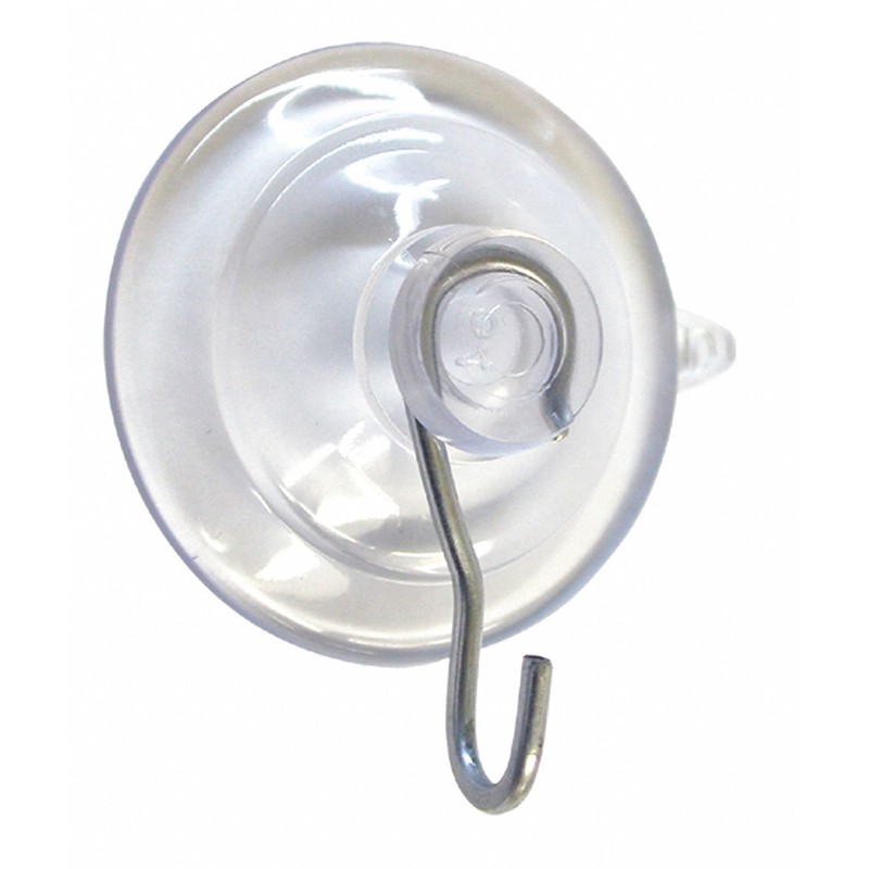Hillman OOK Clear Plastic Hanging Hooks 3 pk 5 lb.