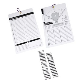 Coach's Closet Magnetic Coaches Baseball Softball Lineup Board