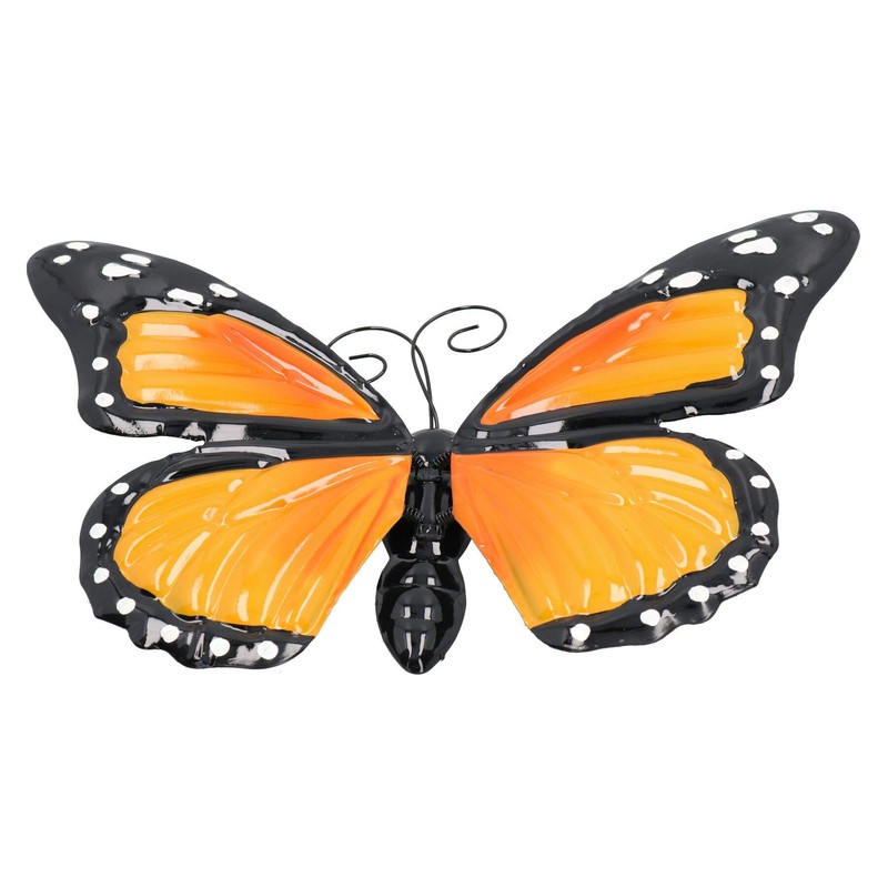 AB Tools Set of 4 Metal Large 3D Butterflies Garden/Home