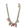 Betsey Johnson Baby Cakes Pearl Charm Necklace