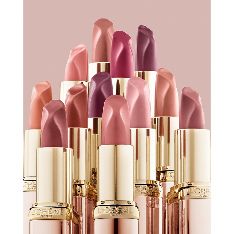 L'Oréal Paris Color Riche Satin Smooth Lipstick, Moisturising Pure Pigment