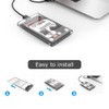 Reletech 2.5 Inch External Hard Drive Enclosure, SATA to USB