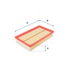 Ufi Filters 30.101.00 Air Filter