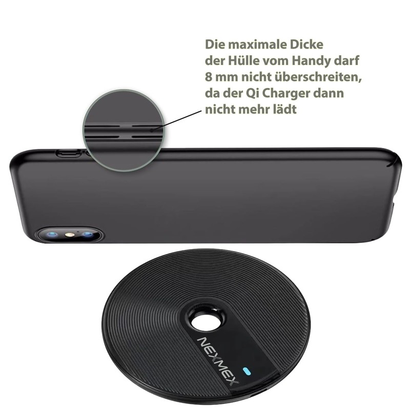 NEXMEX QI Inductive Charging Station Compatible with Nothing Phone 2/1