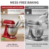 EasyBlend Pouring Chute for KitchenAid Mixer & Flour Funnel for