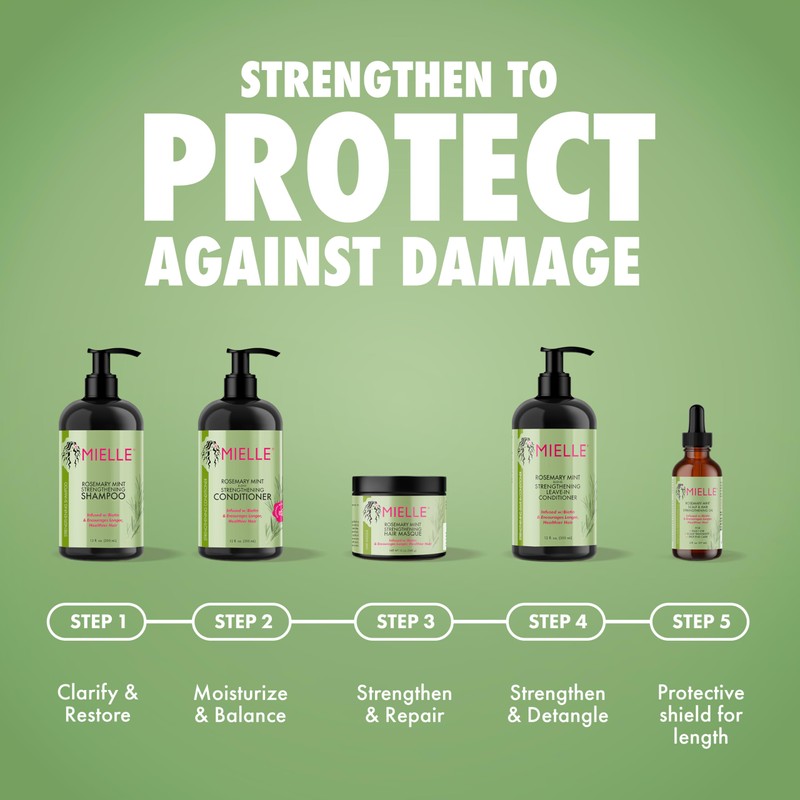 Mielle Rosemary Mint Strengthening Conditioner 12 oz