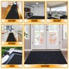 Ottomanson Solid Design Non-Slip Rubberback 2x10 Indoor/Outdoor Runner Rug for