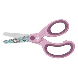 Forbici da bricolage 13 cm Fantastic forbici per bambini tonde, Ondina, rosa