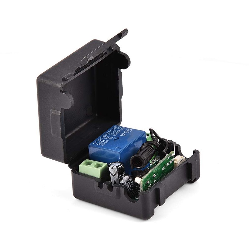 DC 12V 10A Single Channel Relay RF Switch Kit, 315MHz