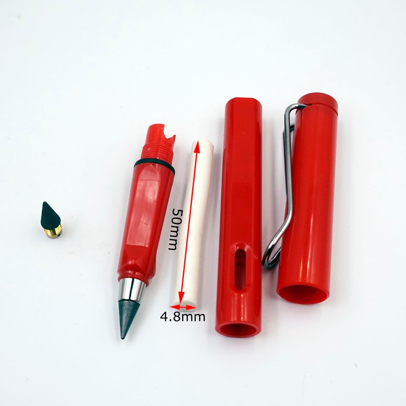 XNJIHWA 12PCS Infinity Pencils Black Refill Pencil Inkless Everlasting Pencil