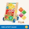 Battat – Wooden Activity Walker – 9 Educational Activities –