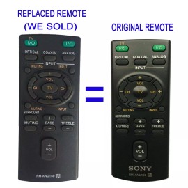 For Sony New Generic Sound Bar Remote RM-ANU159 F Sony HT-CT60/C SA-CT60 SS-WCT60 HT-CT60
