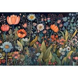 Flower DIY Diamond Painting Kits Art Kits for Beginner Full Drill Diamond Dots Home Decor 11.8x15.7 inch:_GA-152_12x16inch (30x40cmÔºâ