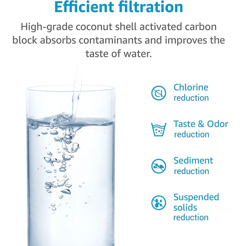 Aquacrest 257760 Replacement Fridge Water Filter Compatible with Panasonic CNRAH