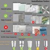 Adjustable Suction Cup Shower Head, Wall Mount Holder for Handheld