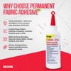BEACON Fabri-Tac Premium Fabric Glue - Quick Drying, Crystal Clear,